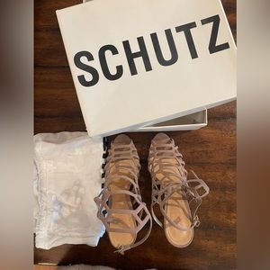 Schutz Julianna Gladiator Sandal Heels (9)